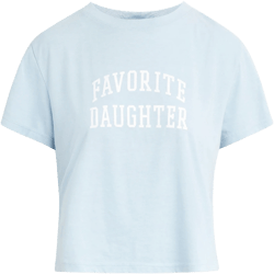 Favorite Daughter Cropped Collegiate Tee