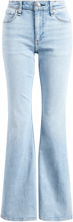 rag & bone Flexi Dahlia Mid Rise Flare Leg Jeans
