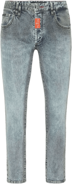 Hexagon skinny jeans