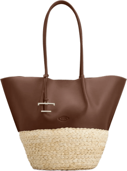 leather tote bag