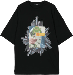 graphic-print cotton T-shirt