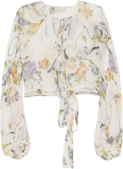 printed blouse