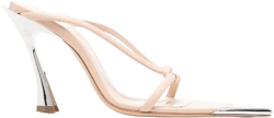 95mm leather knotted sandals
