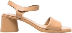 Kiara block-heel leather sandals