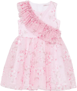 floral-print dress