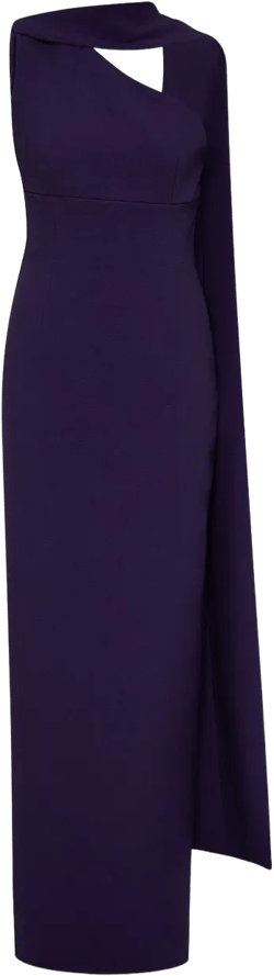 Clara asymmetrical wrap dress