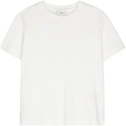 logo-embroidered cotton T-shirt
