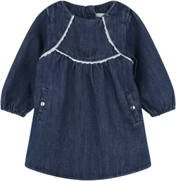 long-sleeve cotton dress set