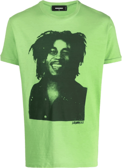 photograph-print cotton T-shirt