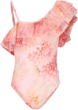 floral-print swimsuit 