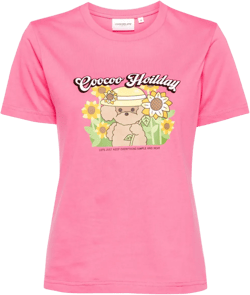 graphic-print cotton T-shirt