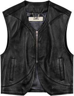 leather vest