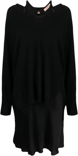 layered jumper dress
