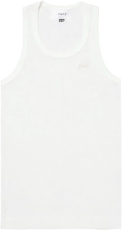waffle-knit tank top