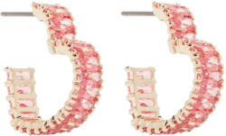 Matrix hoop earrings