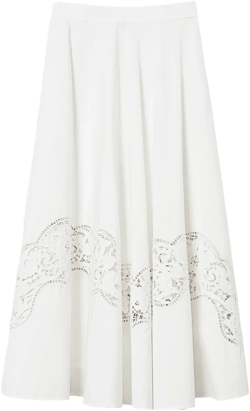 cotton woven skirt 