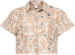 Virtuosa Petalo cropped shirt
