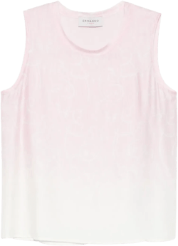 paisley-print tank top