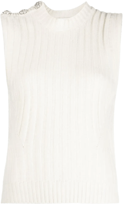 rib-knit vest top