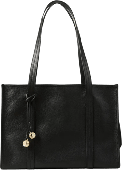 structured tote bag