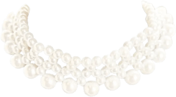 faux-pearl necklace