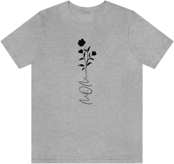 Mom wildflower Short Sleeve Tee, Mom shirt, Mom gift