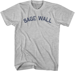 Sage Wall Womens Cotton Junior Cut T-Shirt