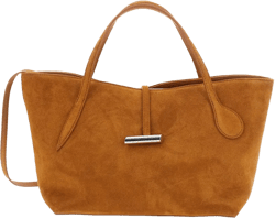 Penne suede tote bag