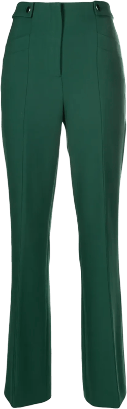 Tupera high-waisted flared trousers