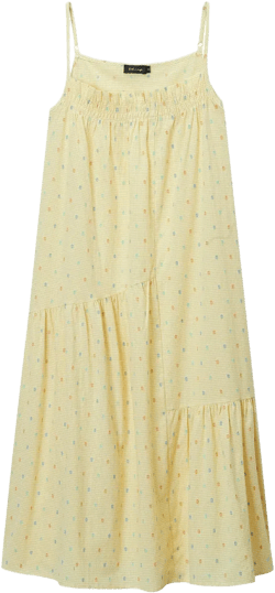 gingham check midi dress