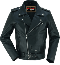 Dawn Rider Men’s Premium Black Leather Motorcycle Jacket