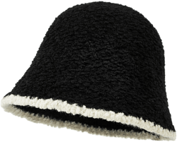 TWO-TONE FUZZY BUCKET HAT