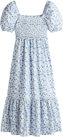 MAMA Cotton Poplin Nursing Dress