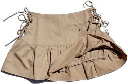 Mini Break Skirt - Milk Tea