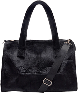 PRETTYLITTLETHING Black Signature Travel Bag