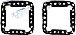 Montana Silversmiths Western Lifestyle Post/Stud Earrings Star Lights Western Princess