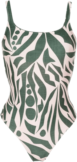 Hapuna abstract-print one-piece