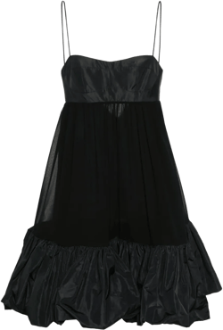 panelled-design dress