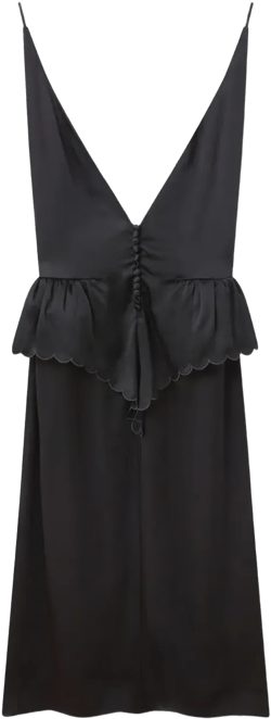 v-neck dress