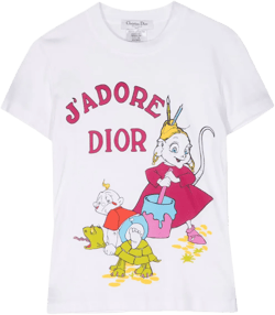 2002 J'Adore Dior graphic-print T-shirt