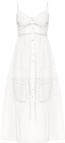 cotton midi dress