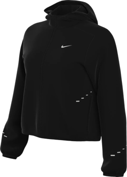 Nike Women's Swift Repel Packable Running Jacket Large Black/Reflective Silver