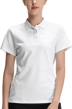 Custom Polo Shirt Add Text/Logo/Photo for Women Personalized Golf Tee Embroidered/Print Customized T Shirts Design Your Own : Clothing, Shoes & Jewelry