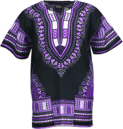 Dashiki Shirt Tribal African Caftan Boho Unisex Top Shirt