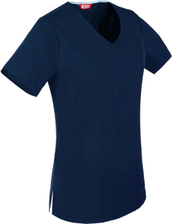 Women's Scrub Top Scrubs Top X-Large Dark Blue