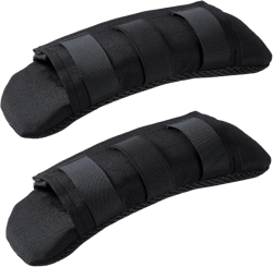 2 Pack Tactical Shoulder Strap Pads Vest Shoulder Strap Pads Backpack Strap Pads Fit 3'' Sling Bags Shoulder Straps Black
