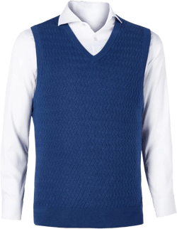 Men's V-Neck Sleeveless Pullover Sweater Casual Argyle Sweater Vest