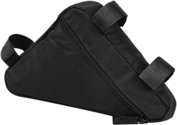 Bicycle Bag,Bike Accessories, Top Tube Bag Waterproof Bicycles Front Frame Energy Bag Cycling Pack Phone Bag Pouch for Riding Mountain Bikes, full black