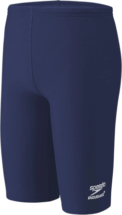 Speedo Boys' Swimsuit Jammer Endurance+ Solid USA Youth 28 Team Navy