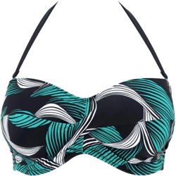 Fantasie Women's Saint Lucia Underwire Twist Bandeau Bikini Top